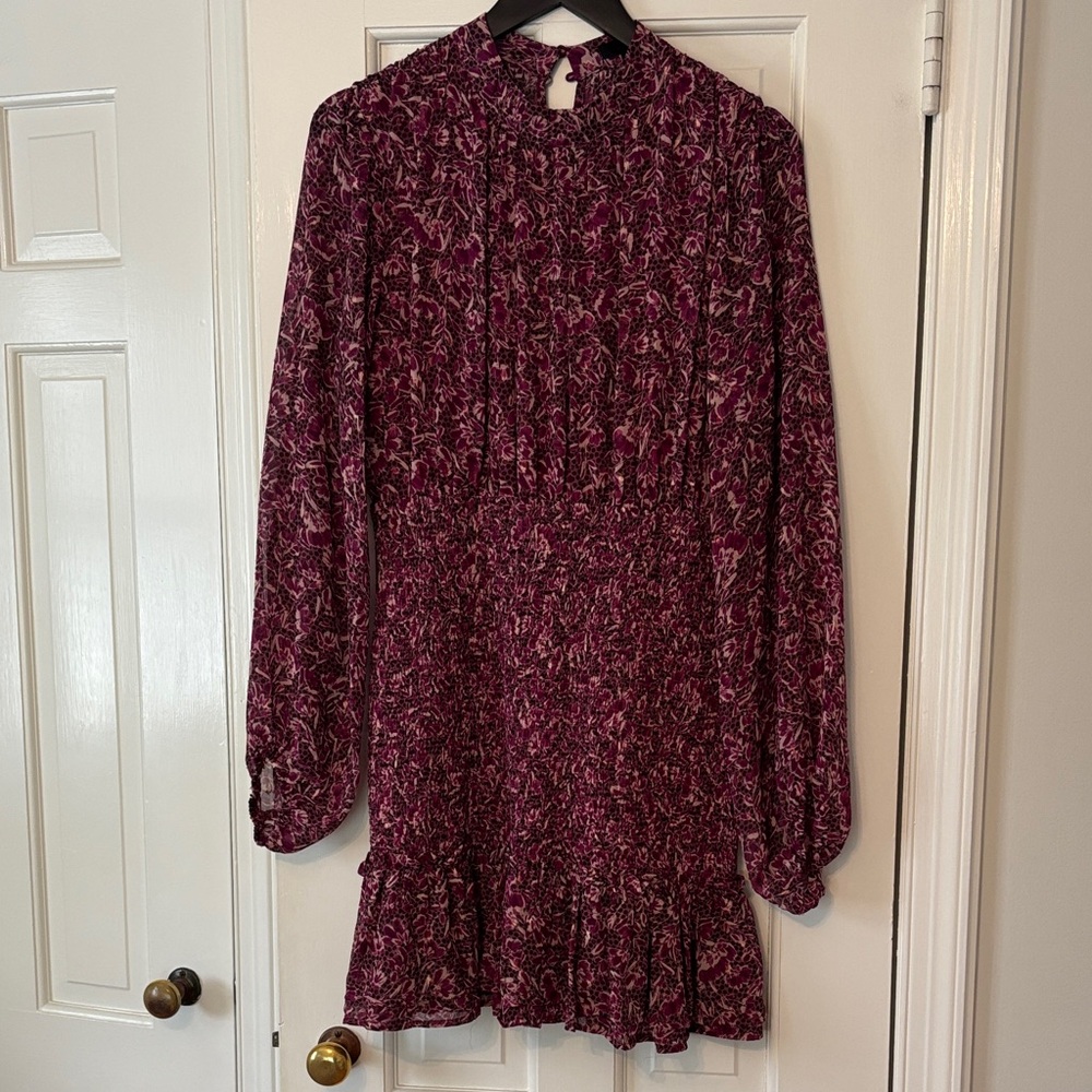 Aqua  Long Sleeve Dress